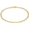 Gioielleria Lucchese Oro Bracciale Uomo in Oro Giallo e Bianco 803321718173