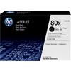 HP Confezione da 2 cartucce originali Toner nero ad alta capacità LaserJet HP 80X