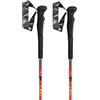 Leki Bastoncini da Trail Running Neotrail FX.One Superlite, Bright Red-Neonyellow-Natural, 130CM