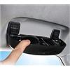 BIXUAN compatibile con VW T-Roc/Seat Ateca Seat Leon Cupra Formentor/Skodα Kodiaq Karoq/Ford Focus MK4 Puma 2018-2022 Porta Custodia per Occhiali da Sole, ABS Anteriore Sunglasses Holder Box