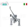 Rubinetto miscelatore BIFORO, Monocomando con canna erogazione da 18 e 27 cm