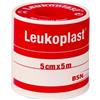 ESSITY ITALY SpA Leukoplast S - Cerotto Rocchetto Misura 5cm X 5m, 1 pezzo