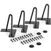 WINSOON Set di 4 Gambe per mobili 11 cm gambe tavolo per la protezione del pavimento per tavolini scrivanie moderne e comodini