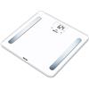 Beurer BF 600 Pure White Bilancia Diagnostica con Connettivita Bluetooth, bianco, lcd
