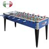 CALCIOBALILLA CALCETTO ROBERTO SPORT MODELLO COLLEGE SIX ASTE TELESCOPICHE BLU
