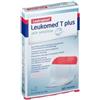 Leukomed t plus skin sensitive medicazione post-operatoria trasparente impermeabile con massa adesiva al silicone 5x7,2cm 5 pezz