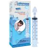 Lavonase irrigazione nasale non sterile siringa 60 ml + luer-lock con cappuccio + ugello nasale con raccordo luer-lock +perforat