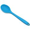 ARMODORRA Cucchiaio in silicone antiaderente per la cottura in silicone, cucchiaio da cucina in silicone, set di cucchiai di miscelazione e degustazione,(blu)