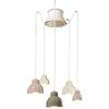 Ferroluce Lampadario Berimbau C2606 Decò