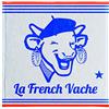 Coucke LA Vache Qui RIT Spugna Quadrata LA French Mucca, Cotone, Bianco, 50 x 50 cm