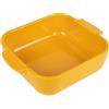 PEUGEOT Pirofila Quadra Appolia Stoneware Saffron Yellow cm 16,3x16,3x5,4 Lt 1,1