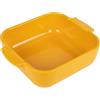 PEUGEOT Pirofila Quadra Appolia Stoneware Saffron Yellow cm 22,5x22,5x6,5 Lt 2,7