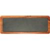 LIONESS Justone Wood piatto ardesia rettangolare cm 33x12 base legno (minimo 6 pezzi)