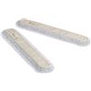 TECNO TROLLEY SYSTEM Ricambio coppia middle cotton frangia per scopa a forbice cm 100x2