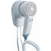 VAMA Asciugacapelli Viento 1 per camere d'albergo 2 velocità 1200W a muro
