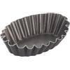 VESPA DOLCI FORME Formina dolce riccia ovale antiaderente misure esterne cm 7x4,5x1,5h (minimo 50 pezzi)