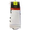 CALZA PRO SOCCER ANTISCIVOLO - BIANCO