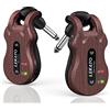 LEKATO 5.8 Ghz Wireless Chitarra Trasmettitore Ricevitore Chitarra Wireless Sistema Ricaricabile Audio Digitale Chitarra Basso System Ad Alta Frequenza per Chitarre Elettriche Basso