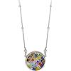 Venetiaurum - Collana per Donna Con Pendente Murrina In Vetro Originale Di Murano E Argento 925 - Gioiello Made In Italy Certificato