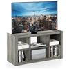 Furinno Libreria Multiuso Porta TV, Taglia Unica