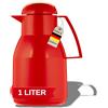 Helios Top Thermos in plastica, Colore: Rosso, 1,0 l