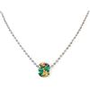 LINEA ITALIA GIOIELLI Venetiaurum - Collana per Donna In Argento Con Charm In Vetro Artistico Di Murano - Gioiello Made In Italy Certificato