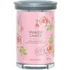 Yankee Candle Fresh Cut Roses Signature Tumbler Candela Profumata Tumbler Signature