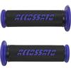 ACCOSSATO Coppia di Manopole Racing In Gomma Termoplastica, Nere Con Scritta Accossato Colorata per Kawasaki GTR 1400 dal 2008 al 2018, CC 1400