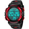 BEN NEVIS Orologio Digitale da Uomo Orologio Sportivo Militare 5ATM Impermeabile Cronografo Militare Orologio da Polso per Uomo con Retroilluminazione a LED Sveglia Data/Antiurto