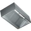 Ristopro Cappa Cubica a Parete DSPKPN9/18 - Senza Motore - Cm 90 x 180 x 45 h - Plafoniera e Neon Led Light