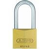 Abus 12011 - Lucchetto in ottone ad arco lungo, 40 mm, con chiave unica 6403