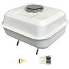 Carkio - Filtro per serbatoio a gas per Honda GX140, GX160 5,5HP, GX200 6,5HP, accessori per moto, colore bianco