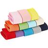 BENECREAT 13 iarde/12m 40mm di larghezza, elastici piatti in gomma, 12 colori, per cucire elastici, per gonna in vita, fasce per capelli