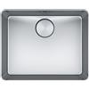 Franke Lavello una vasca Mythos Incasso Semifilo/Filotop MYX 210-50 127.0618.826 finitura inox satinato da 51,2x41,2 cm