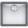 Franke Lavello una vasca Mythos Incasso Semifilo/Filotop MYX 210-45 127.0618.824 finitura inox satinato da 42,6x41,2 cm