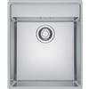 Franke PRONTA CONSEGNA - Franke: Lavello una vasca Maris Incasso Semifilo/Filotop MRX 210-40TL 127.0525.272 finitura inox satinato da 43x51 cm