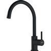 Franke PRONTA CONSEGNA - Franke: Miscelatore monocomando Lina 115.0626.019 finitura black matt