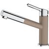 Franke PRONTA CONSEGNA - Franke Miscelatore monocomando Orbit Doccia 115.0623.147 finitura oyster