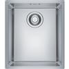 Franke PRONTA CONSEGNA - Franke: Lavello una vasca Maris Sottotop MRX 110-34 122.0525.278 finitura inox satinato da 34x40 cm