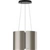 Franke PRONTA CONSEGNA - Franke Cappa a isola Smart FSMS F42 SS/BK MATT 345.0654.870 finitura inox da Ø42 cm