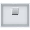 Franke Lavello una vasca Vasche Kubus 2 Sottotop KNG 110-52 125.0529.604 finitura fragranite bianco da 52x42 cm