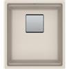 Franke Lavello una vasca Vasche Kubus 2 Sottotop KNG 110-37 125.0529.242 finitura fragranite sahara da 37x42 cm