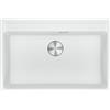 Franke Lavello una vasca Vasche Sopratop Maris MRG 610-72 TL 114.0661.670 finitura fragranite bianco da 76x51 cm