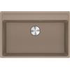 Franke PRONTA CONSEGNA - Franke: Lavello una vasca Vasche Sopratop Maris MRG 610-72 TL 114.0661.672 finitura fragranite oyster da 76x51 cm