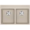 Franke PRONTA CONSEGNA - Franke: Lavello due vasche Vasche Sopratop Maris MRG 620-35-35 TL 114.0661.679 finitura fragranite sahara da 76x51 cm