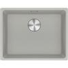 Franke: Lavello una vasca Vasche Sopratop Maris MRG 610-52 114.0661.661 finitura fragranite alluminio da 56x44 cm