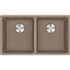 Franke PRONTA CONSEGNA - Franke Lavello due vasche Vasche Sopratop Maris MRG 620-35-35 114.0661.688 finitura fragranite oyster da 76x44 cm