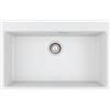 Franke: Lavello una vasca Vasche Sopratop Centro MRG 610-73 FTL 114.0661.706 finitura fragranite bianco da 78x50 cm
