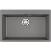 Franke Lavello una vasca Vasche Sopratop Centro MRG 610-73 FTL 114.0661.710 finitura fragranite stone grey da 78x50 cm