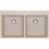 Franke Lavello due vasche Vasche Sopratop Centro MRG 620-39-39 FTL 114.0666.368 finitura fragranite sahara da 86x50 cm